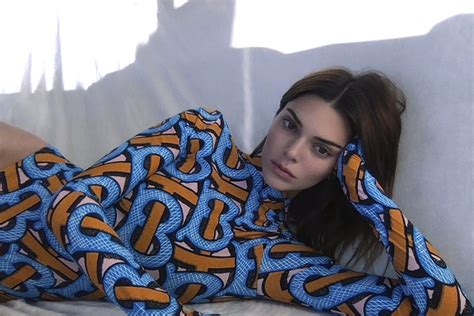 Kendall Jenner Stars in Burberry's New Campaign 